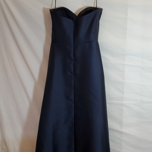 Alfred Sung Strapless Satin Twill Dress - Picture 6 of 8